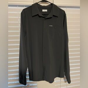Dark gray Columbia button down Size M